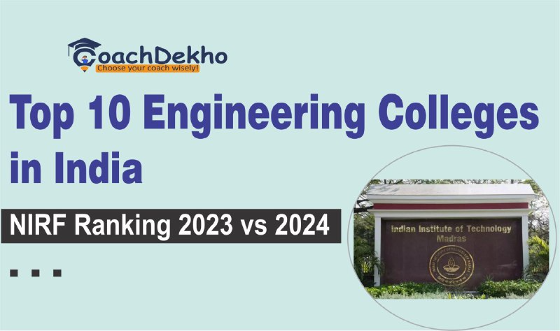 NIRF 2024: Top 10 Engineering Colleges In India